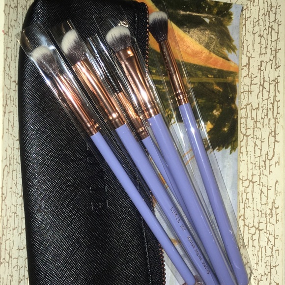 5x Luxie WONDERLUST Eye Makeup Brush Set & Pouch - Picture 2 of 3